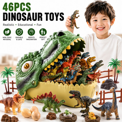 46pcs dinosaur toys for - 46pcs,