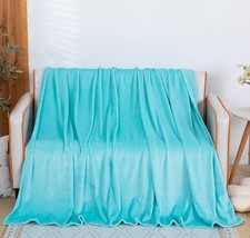 Plain Blanket Throw Soft Warm Soft Luxury Warm Home Sofa Bed Micro Coral NEW