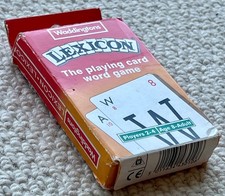 Lexicon card game from
