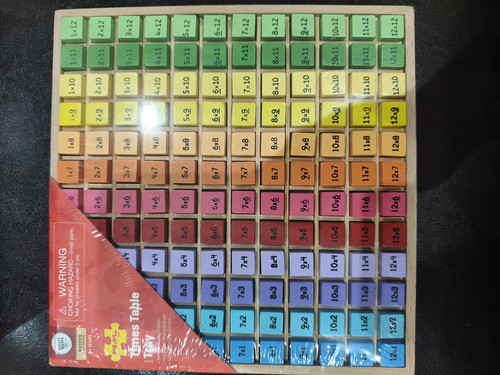 Bigjigs multiplication wooden - multiplication,