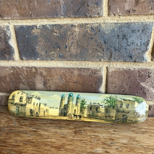 Vintage hand painted sliding - hand,