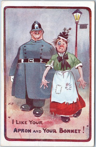 Humourous policeman vintage - policeman,