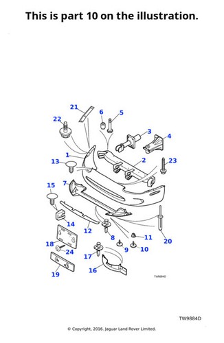 Jaguar self tapping - 5x,