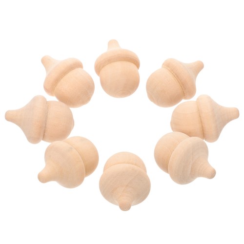 20pcs wooden acorn decor - 20pcs,