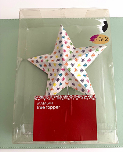 Matalan metal star tree - star,