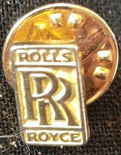 vintage Rolls-Royce badge in