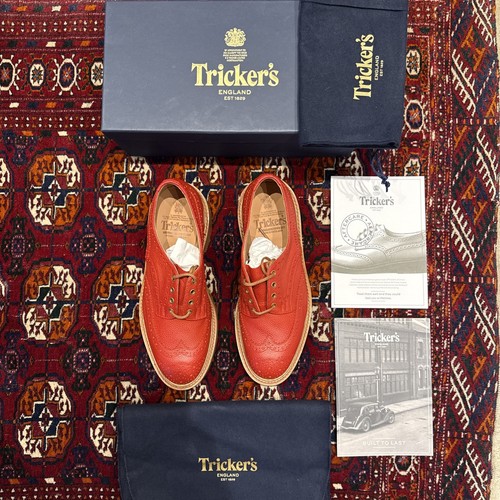 Tricker bourton red - tricker's,
