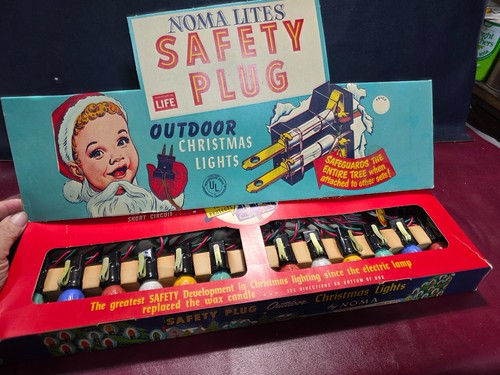 Vintage noma christmas lights - vintage,