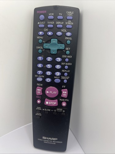 Sharp video cassette - sharp, recorder