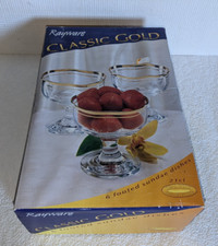 Vintage Rayware Sundae Dishes