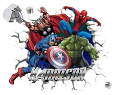 Personalised Any Name Avengers