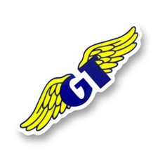 GT BMX Wings 2 Sticker High Gloss UV Protected Vintage 1980s