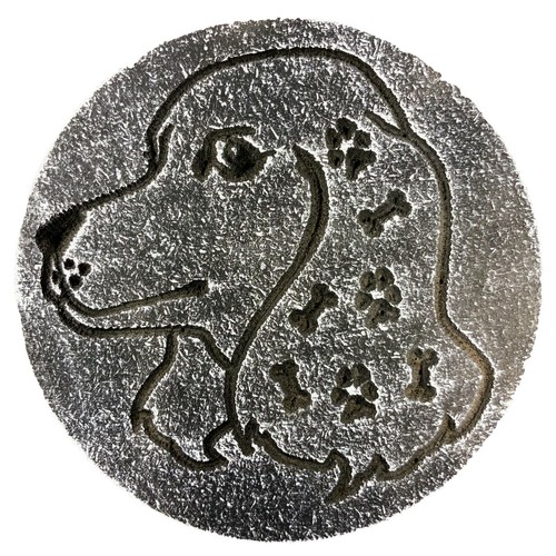 Dog mold plaster concrete - dog,
