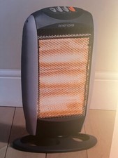 Halogen Heater Portable Electric Oscillating 3 Bar Portable 1200W
