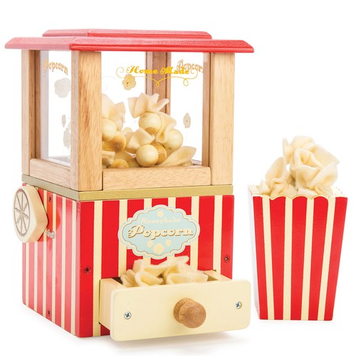Toy van wooden popcorn - van,