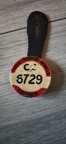 Psv bus driver badge - psv,