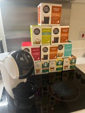 Dolce Gusto EDG225W Pod Coffee Machine - White + 117 pods bundle 