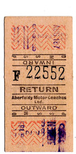 Bus ticket: Aberfeldy Motor