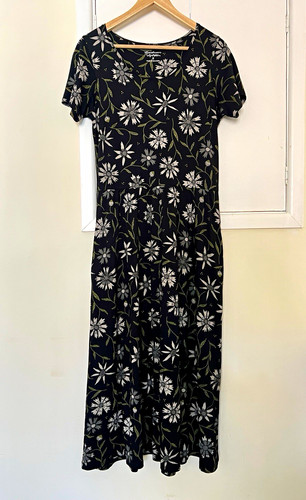 Gudrun sjödén black floral - sjödén,