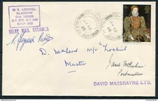 1968 GB M.V. LOCHIEL Islay Mail Steamer cover, Craighouse, Isle of Jura SIGNED
