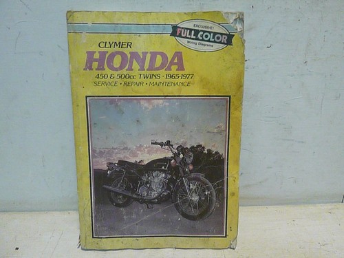 Honda 450 500cc twins clymer - 450,