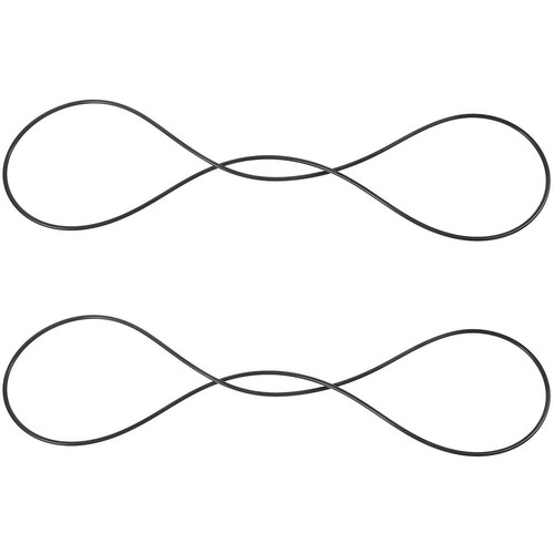 2pcs rubber band for slow - for,