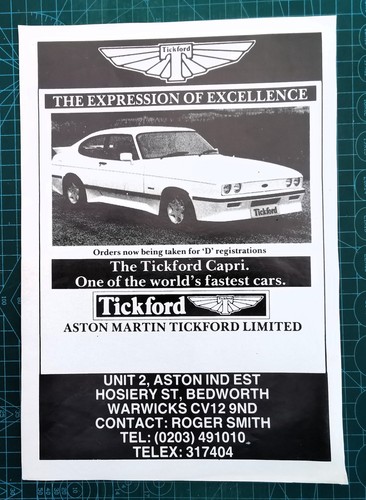 Ford capri tickford - tickford,