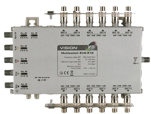 Multiswitch 5x12 evo - multiswitch, v5;