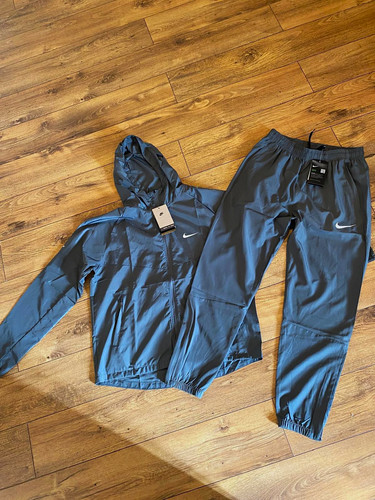 Nike men grey hooded zip - nike, men’s