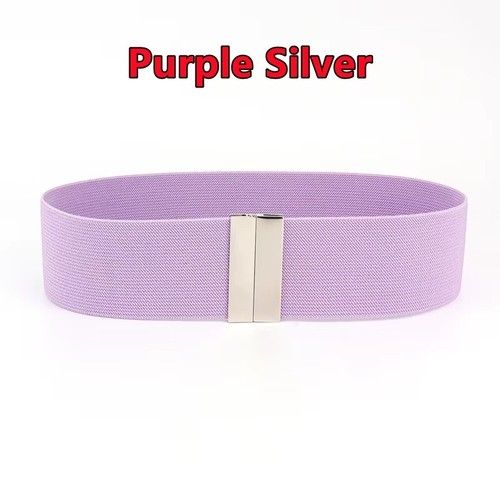 Ladies wide stretch belt - wide, dress