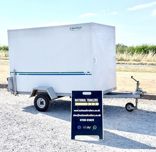 Conway 7ft box van trailer - conway,