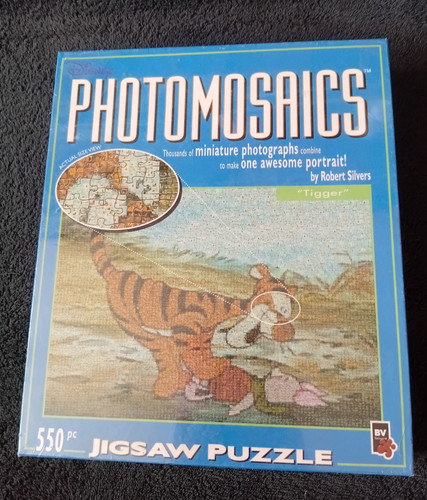 Disney photomosaics tigger - disney,