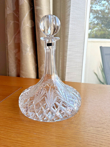 Thomas webb cut glass ships - thomas,