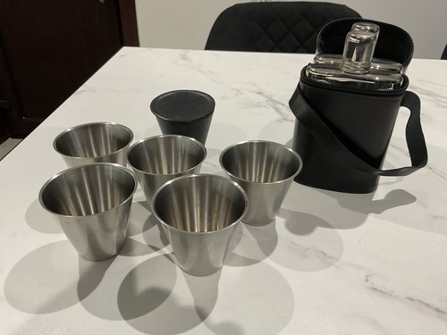 Double whiskey hip flasks - ,