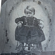 Rare Antique Tintype of a
