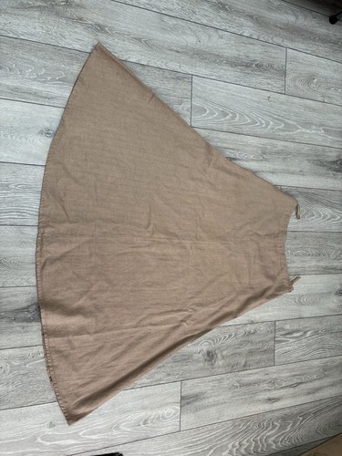 Toast linen maxi skirt beige - toast,