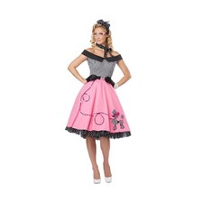 California Costumes Nifty 50's Adult Women's Poodle Skirt Costume Large 10-12