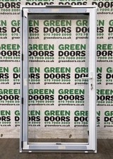WIDE BACK DOOR WHITE ALUMINIUM
