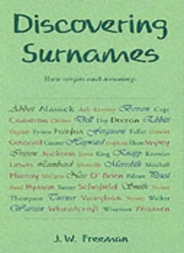 Discovering surnames their - surnames:,