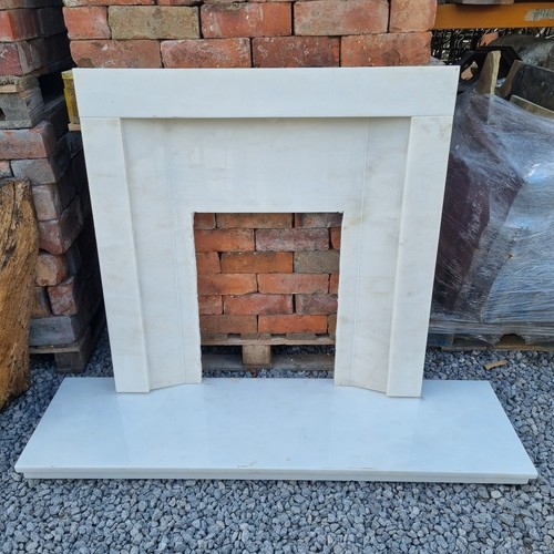 Marble fireplace surround - marble,