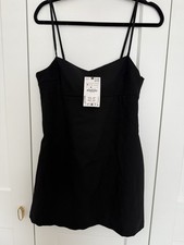 Zara Black Simple Dress With