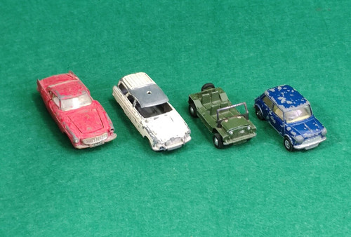 Obsolete model car lot - 1:43,