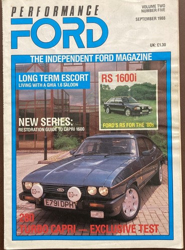 Performance ford magazine - performance,