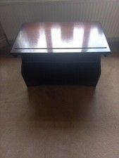 A TV STAND COLOUR MAHOGANY