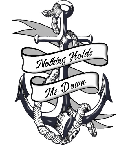 Personalised anchor and scroll - personalised,