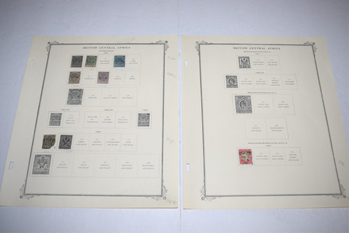 British east africa stamp - british,