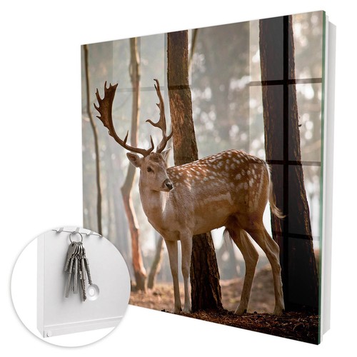 White key cabinet - white,