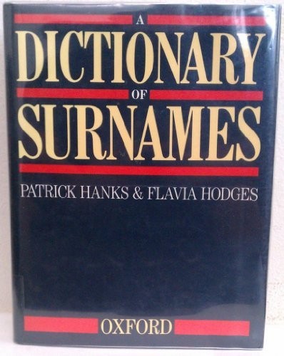Dictionary surnames by - a,
