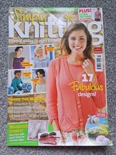 Simply Knitting Issue 56 July 2009 Alan Dart Toys For Baby - Baby Buggies