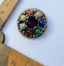 Vintage Miracle Brooch Signed